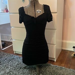 Lacy bodycon dress